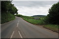 Silverton - the road east from the village in EX5 4DD
