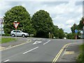 West Hallam crossroads in DE7 6HN