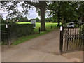 The Entrance to The Ashes Playing field in DN14 7DY