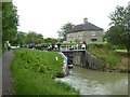 The lock at Semington Bridge in SN12 6EA
