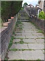 Footpath and Steps within Housing Estate in CF15 9TE