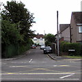 Junction of Badminton Road and South Avenue, Yate in BS37 5NS