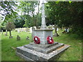 The war memorial, Shorne Churchyard in DA12 3HJ