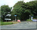 Minor road junction with Mellanear Road (B3302) in TR27 5JS
