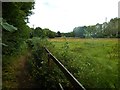 Footpath towards Shrubb's Farm in GU24 8LB