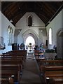 The interior of Meysey Hampton church in GL7 5JH