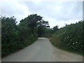 Minor road near Penmennor Farm in TR19 6BD