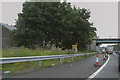 Roadworks on the motorway in BB3 3PG