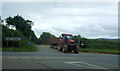 Tractor on Trenhayle Lane in TR27 5JS