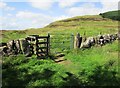 Gate on path to Bishop Hill, Lomond Hills in KY13 9JN