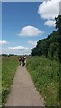 Riverside cycle path in YO30 6WQ