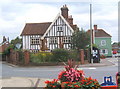 Town scene near Needham Market station in IP6 8NW