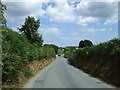 Minor road approaching Treverva in TR10 9JU