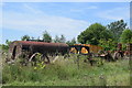 Old farm equipment in CO9 3BL
