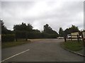 The entrance to Redbourn Golf Club in AL3 7PZ