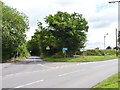 Junction of Blackwell Road and Alcester Road, Burcot in B60 1LJ