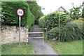 Footpath to the church in Helmdon