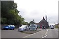 Bus shelter outside Walton Church in BA16 9QF