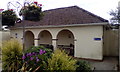 Public toilets with sheltered benches, Sidford in EX10 9PW