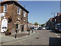High Street, Yarm, with the Town Hall on the left in TS15 9ED