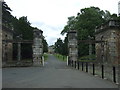 Gateway to Newbattle Abbey in EH22 3LJ