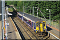 Train at Curriehill Station in EH14 5RN