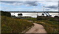Looking down on the picnic area at Port Sunlight River Park in CH62 4SN