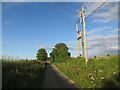 Power lines crossing Cow Lane in CB10 1QB