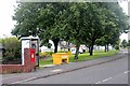 Letterbox and phonebox in Knockentiber in KA2 0FD