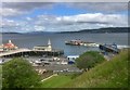 The 'Waverley' leaving Dunoon pier in PA23 7ED