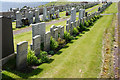 War Graves in Lerwick Cemetery in ZE1 0BA