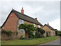 Thatched cottages, Church Street, Lopen in Lopen