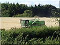 Harvesting at Cocks-hut-hill in DE22 5LG