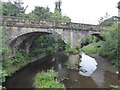 Railway bridge over White Cart Water in G43 1BG