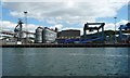 Grain silos and travelling crane, Cliff Quay in IP2 8LL