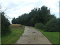 Farm track (footpath) off Willingale Road in CM5 0NN