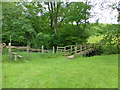 Footbridge over Timble Gill Beck in LS21 2NF