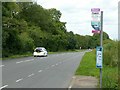 Bartlewood Lodge bus stop in Dale Abbey