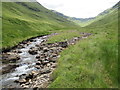 Looking upstream by Allt Coire Laoigh near Tyndrum in FK20 8RX
