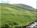 View of ground above the east bank of Allt Coire Laoigh near Tyndrum in FK20 8RX