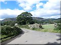 Minor Road Junction near Brackenthwaite in CA13 9UX