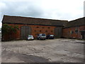 Listed barn at The Firs in Barston