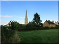 The spire of St. Gregory's church, Tredington in CV36 4NL
