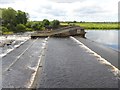 Weir on the River Tees at Low Coniscliffe in DL3 8TE