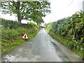 Llanrhaeadr-ym-Mochnant, minor road in SY10 0JN
