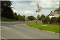 Road junction in St Briavels in GL15 6TG