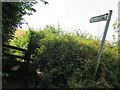 Public footpath R77 towards St Helen's, Isle of Wight in PO33 1UW