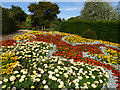 Flower display, Golden Acre Park in LS16 9JY