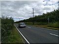 The A361 heading towards Burrowbridge, at West Lyng in TA3 5AS