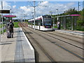 Bankhead Tram Stop on the Edinburgh Tram Route in City of Edinburgh